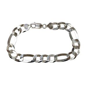 Mens 925 Silver Cartier Link bracelet